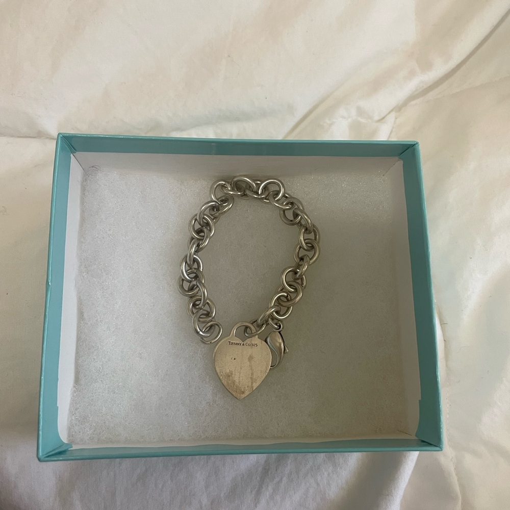 Tiffany & Co. Silver Heart Bracelet